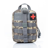 Outdoor First Aid Kit Tactical Molle Medical Bag Military EDC Waist Pack Hunting Camping Climbing Emergency Survival Bag