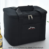 Large Capacity Cooler Bags Oxford Lunch Box Drink Beer Ice Pack Travel Picnic Backpack Thermal Food Delivery Bag Carrier