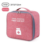 Home First Aid Kit Large Capacity Medicine Storage Bag Portable Travel Medicine Box Survival Bag Emergency Bag For Car Camping