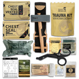 Rhino Rescue Emergency Trauma Kit Military Combat Tactical IFAK For First Aid Response Supplies