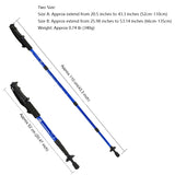 Trekking Poles Telescopic Walking Sticks Hiking Camping Climbing Sticks Nordic Walking Canes Hiking Accessories