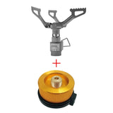 BRS Outdoor Portable Solo Titanium Camping Gas Stove 25g Lightweight Mini Gas Cooker Burner Camping Hiking Gas Burner brs-3000t