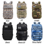 50L Military Tactical Backpack For Men Molle Camouflage 3 day Army Backpack Hunting Camping Hiking Rucksack Survival Bug Out Bag