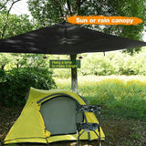 210T Waterproof Tarp Tent Shade Outdoor Camping Hammock Rain Fly UV Garden Awning Canopy Sunshade Ultralight Rhombus/Hexagonal