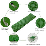 Portable Air Camping Mats Inflatable Bed Mattress Sleeping Pad Fast Filling Air Bag Super Light Inflatable Mattress with Pillow