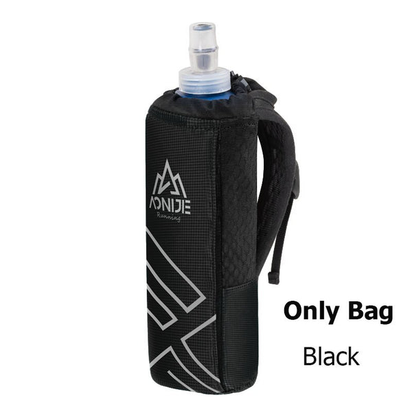 AONIJIE A7106 500ml Running Hand-held Water Bottle Storage Bag Soft Flask Kettle Holder Hydration Pack For Gym Marathon Fitness