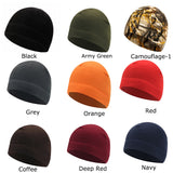 Outdoor Fleece Sports Hat Fishing Cycling Hunting Military Tactical Men Women Warm Windproof Winter Camping Hiking Caps