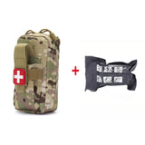 Tactical Molle Medical EDC Pouch EMT Emergency Bandage Tourniquet Scissors IFAK Pouch First Aid Kit Survival Bag Military Pack