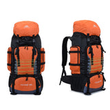 90L 80L Travel Bag Camping Backpack Hiking Army Climbing Bags Trekking Mountaineering Large Camping Bag Travel Backpack XA857+WA