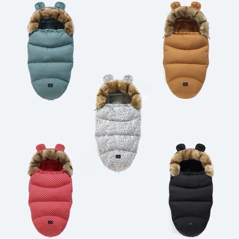 Winter Baby Toddler Universal Footmuff Cosy Liner  Pram Stroller Sleeping Bags Windproof Warm Thick Windproof Pad