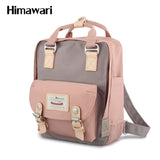 Himawari School Backpack Women Shoulder Bag Men Casual Schoolbag For Teenager Girls Laptop Backpack Fashion Mochila High Quality