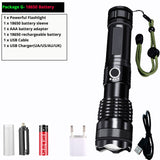 Upgrade 1000000LM XHP90 xhp50 most powerful LED Flashlight usb Rechargeable Zoom led torch Best Camping, Outdoor &amp; Emergency use