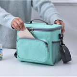 Thermal Insulated Cooler Bags Large Women Men Picnic Lunch Bento Box Trips BBQ Meal Ice Zip Pack Accessories Supplies Products