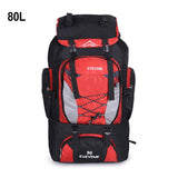 90L 80L Travel Bag Camping Backpack Hiking Army Climbing Bags Trekking Mountaineering Large Camping Bag Travel Backpack XA857+WA