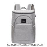 Large Capacity Cooler Bags Oxford Lunch Box Drink Beer Ice Pack Travel Picnic Backpack Thermal Food Delivery Bag Carrier