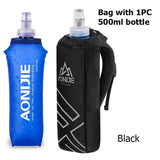 AONIJIE A7106 500ml Running Hand-held Water Bottle Storage Bag Soft Flask Kettle Holder Hydration Pack For Gym Marathon Fitness