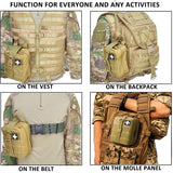 Outdoor First Aid Kit Tactical Molle Medical Bag Military EDC Waist Pack Hunting Camping Climbing Emergency Survival Bag