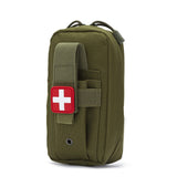 Tactical Molle Medical EDC Pouch EMT Emergency Bandage Tourniquet Scissors IFAK Pouch First Aid Kit Survival Bag Military Pack