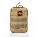 Molle Tactical First Aid Kits Medical Bag Outdoor Camping Climbing Bag Multifunctional Waist Belt Pocket Army Military EDC Pouch