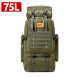 100L Large Capacity Outdoor Tactical Backpack Mountaineering  Camping Hiking Military Molle Water-repellent Tactical Bag