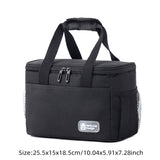 Thermal Insulated Cooler Bags Large Women Men Picnic Lunch Bento Box Trips BBQ Meal Ice Zip Pack Accessories Supplies Products