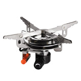 3000W Backpacking Essentials Camping Fire Stove Strong Load-bearing Gas Burner Outdoor Camping Hiking Stoves Survival Trips
