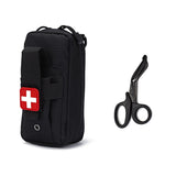 Tactical Molle Medical EDC Pouch EMT Emergency Bandage Tourniquet Scissors IFAK Pouch First Aid Kit Survival Bag Military Pack