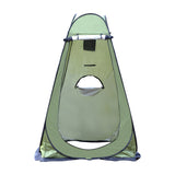 1-2 Persons Portable Privacy Shower Toilet Camping Pop Up Tent Camouflage UV Function Outdoor Dressing Photography Tents