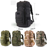 50L Large Capacity Men Tactics Backpack Waterproof Military Bags Climb Hike Army Travel Backpacks Mochila Militar