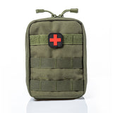 Molle Tactical First Aid Kits Medical Bag Outdoor Camping Climbing Bag Multifunctional Waist Belt Pocket Army Military EDC Pouch