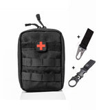 Molle Tactical First Aid Kits Medical Bag Outdoor Camping Climbing Bag Multifunctional Waist Belt Pocket Army Military EDC Pouch