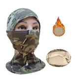 Winter Military Tactical Balaclava Warm Fleece Thermal Ski Snowboard Face Mask Bicycle Cycling Hunting Airsoft Camo Hats Scarf