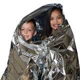 Emergency Blanket Outdoor Survival First Aid Military Rescue Kit Windproof  Waterproof Foil Thermal Blanket for Camping Hiking