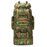 100L Large Capacity Outdoor Tactical Backpack Mountaineering  Camping Hiking Military Molle Water-repellent Tactical Bag