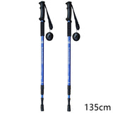 Trekking Poles Telescopic Walking Sticks Hiking Camping Climbing Sticks Nordic Walking Canes Hiking Accessories