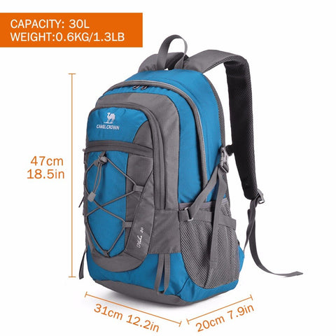 CAMEL 30L/40L Multifunction Waterproof Climbing Hiking Backpack Rain Cover Bag For Men and Women Sport Outdoor Bike Bag