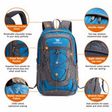 CAMEL 30L/40L Multifunction Waterproof Climbing Hiking Backpack Rain Cover Bag For Men and Women Sport Outdoor Bike Bag